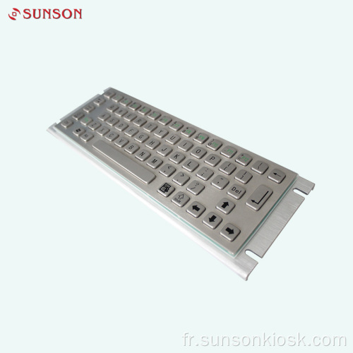 Clavier vandale industriel pour kiosque d&#39;information